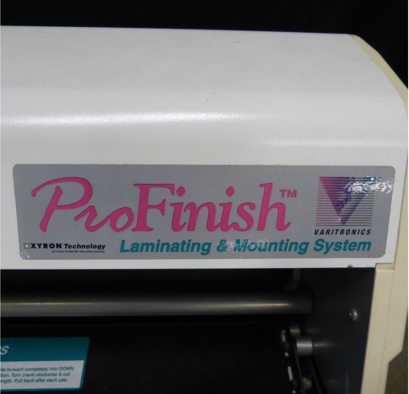 Varitronics ProFinish Cold Laminator FREE SHIP