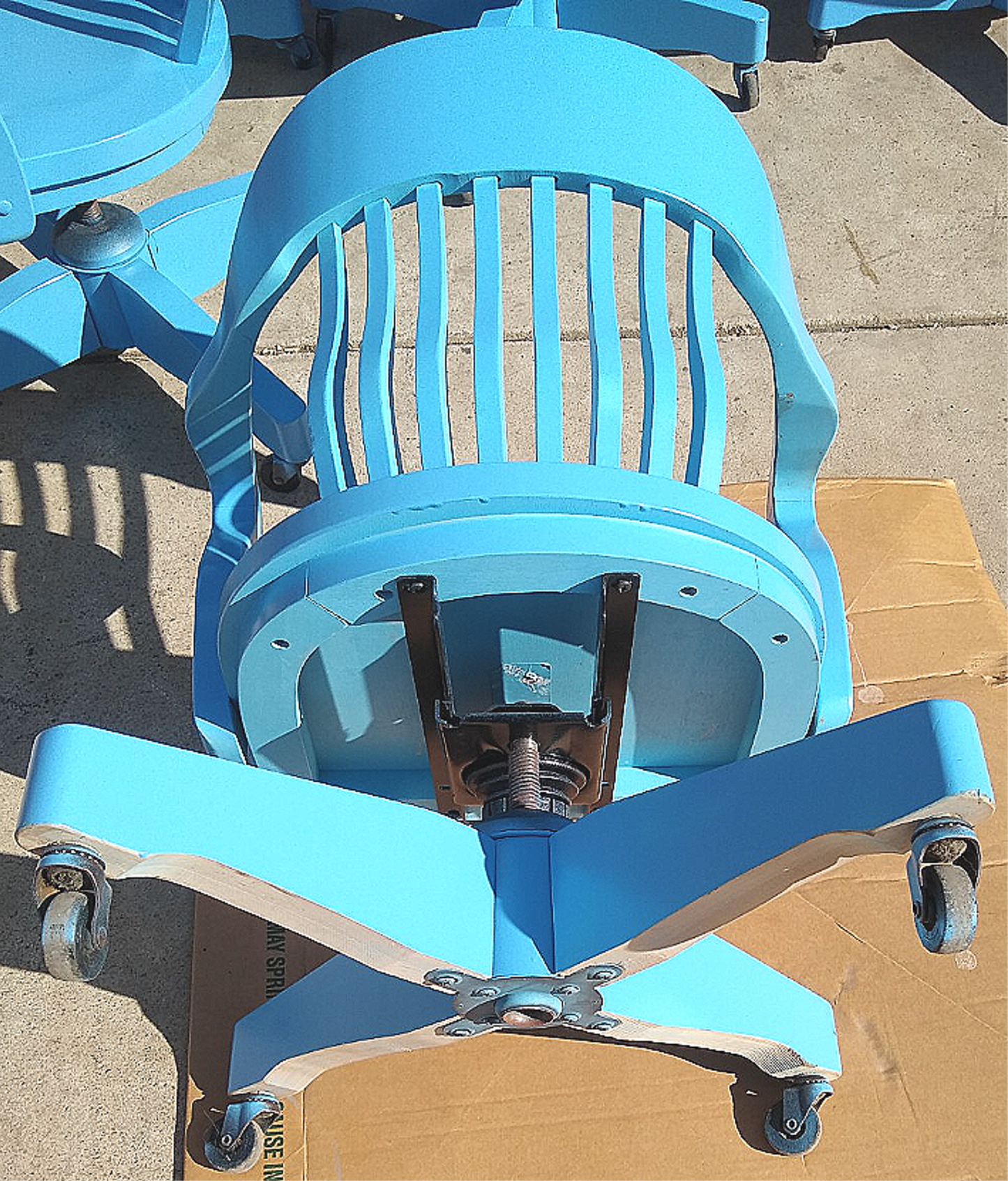 LOT 8 JASPER 980A GROUP BOSTON SOLID MAPLE WOOD SWIVEL OFFICE ARMCHAIRs FREESHIP