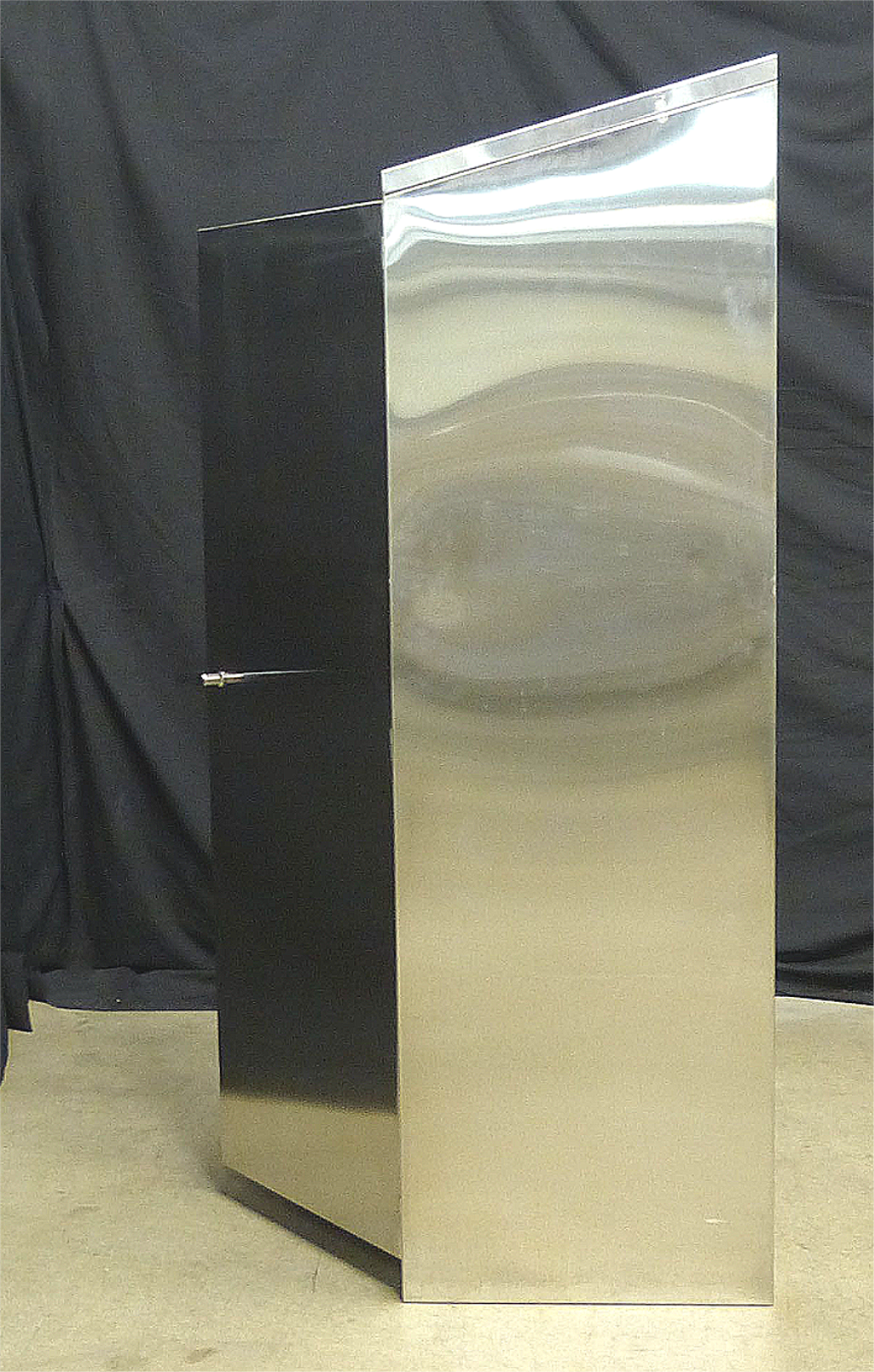 LAMINAR FLOW LAB CLEAN ROOM 48"x24"x78" STAINLESS STEEL STORAGE CABINET FREESHIP