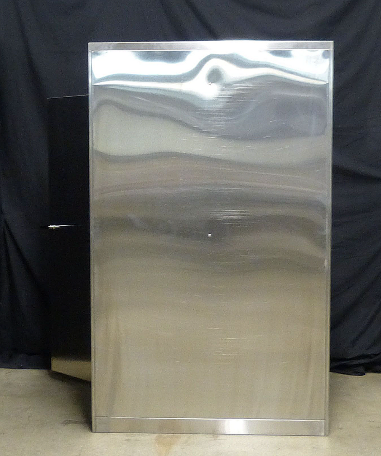 LAMINAR FLOW LAB CLEAN ROOM 48"x24"x78" STAINLESS STEEL STORAGE CABINET FREESHIP