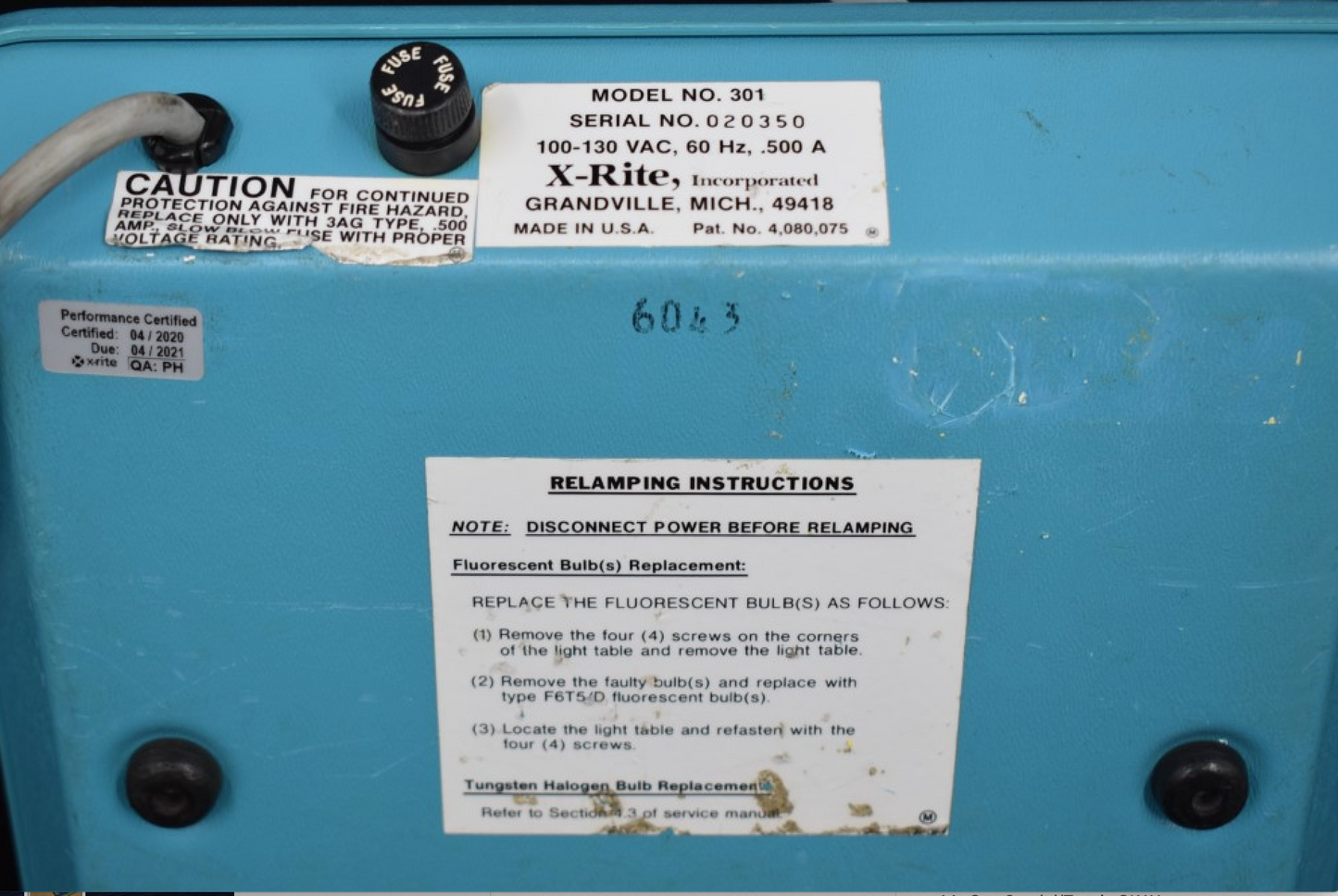 100% 90-DAY-WARRANTY X-RITE