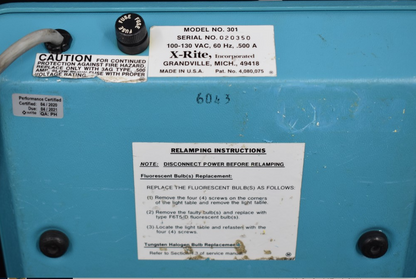 100% 90-DAY-WARRANTY X-RITE