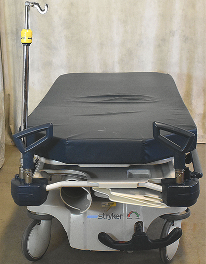 STRYKER 1015 BIG WHEEL HOSPITAL EMERGENCY MATTRESS GURNEY BED STRETCHER FREESHIP