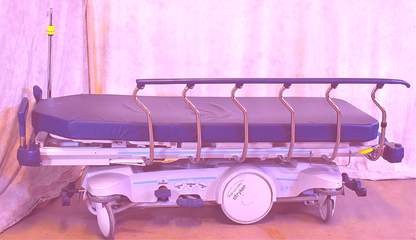 STRYKER 1015 BIG WHEEL HOSPITAL EMERGENCY MATTRESS GURNEY BED STRETCHER FREESHIP