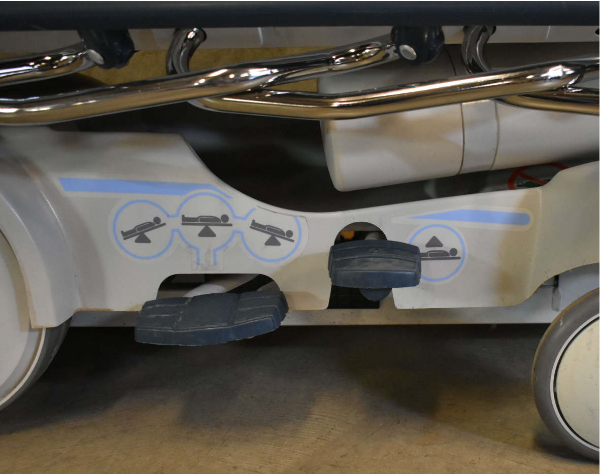 STRYKER 1015 BIG WHEEL & PAD HOSPITAL EMERGENCY GURNEY BED STRETCHER FREE SHIP