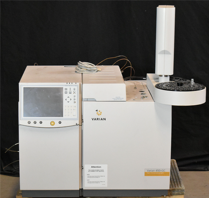 VARIAN 450-GC MASS SPECTROMETER WATCH VIDEO