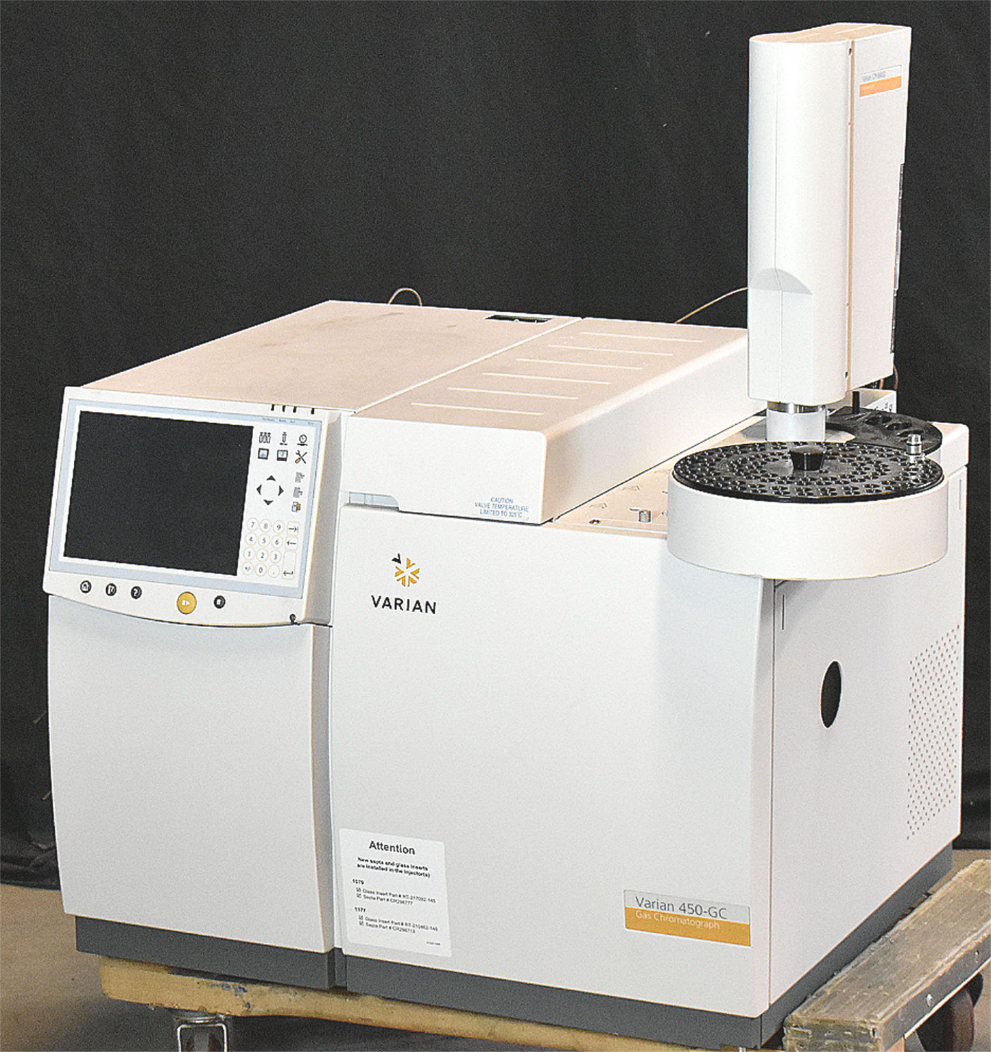 VARIAN 450-GC MASS SPECTROMETER WATCH VIDEO