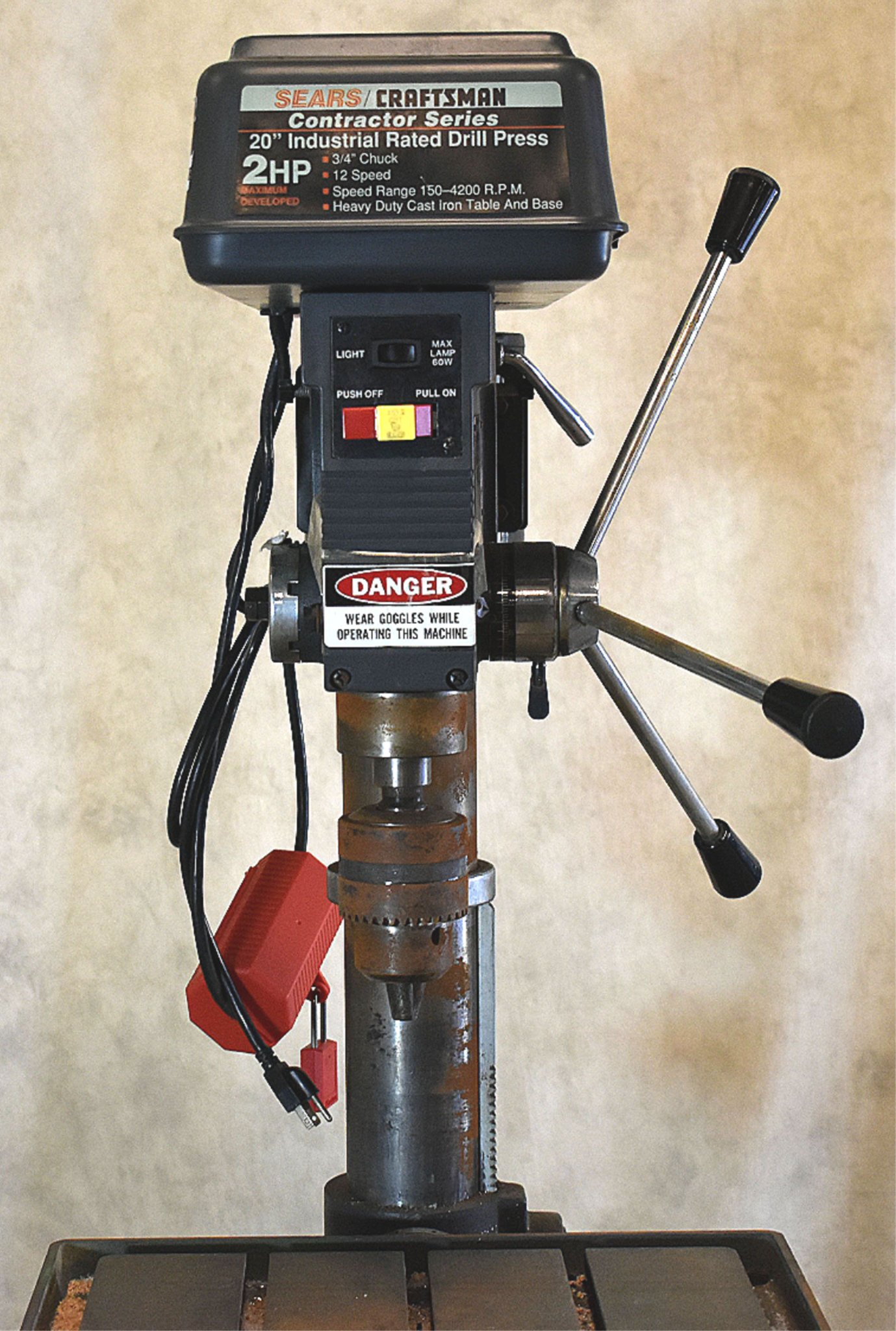 Craftsman 113.213211 Stationary Drill Press