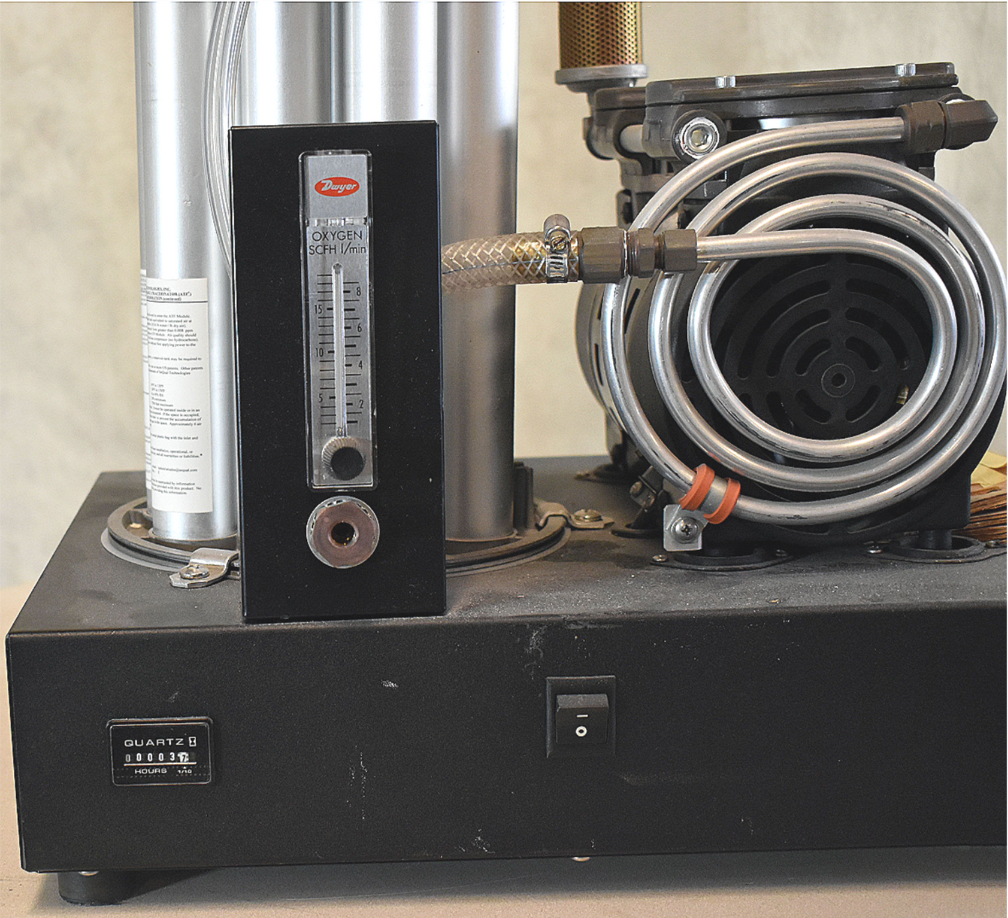 SEQUAL WORK HORSE 15 OXYGEN SYSTEM - LOW HOURS - FREE SHIP