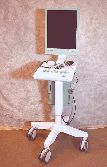 BK MEDICAL FLEX FOCUS 400 ULTRASOUND with CART no HDD (NO HARDRIVE) WATCH VIDEO