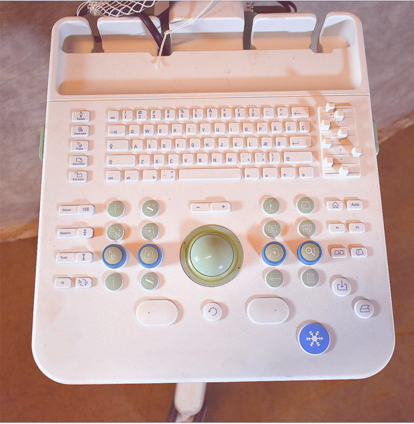 BK MEDICAL FLEX FOCUS 400 ULTRASOUND with CART no HDD (NO HARDRIVE) WATCH VIDEO