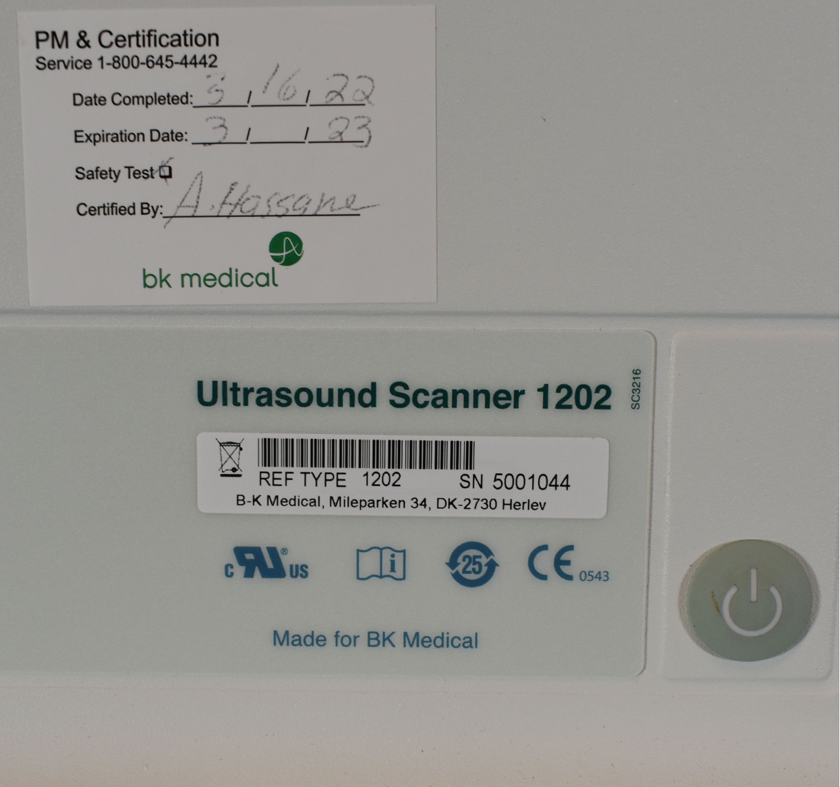 BK MEDICAL FLEX FOCUS 400 ULTRASOUND with CART no HDD (NO HARDRIVE) WATCH VIDEO