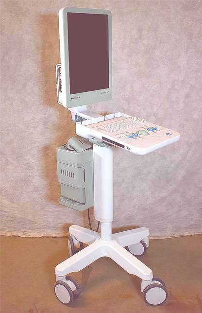 BK MEDICAL FLEX FOCUS 400 ULTRASOUND with CART no HDD (NO HARDRIVE) WATCH VIDEO
