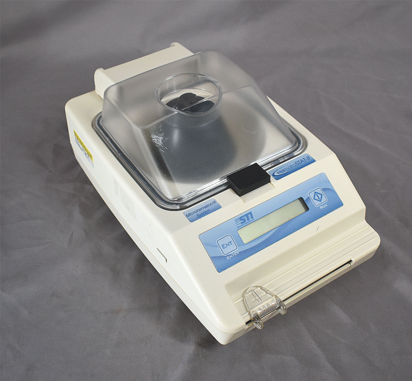 100%WARRANTY STI HEMATASTAT-II MICROHEMATOCRIT CENTRIFUGE TUBE HOLDER WATCHVIDEO