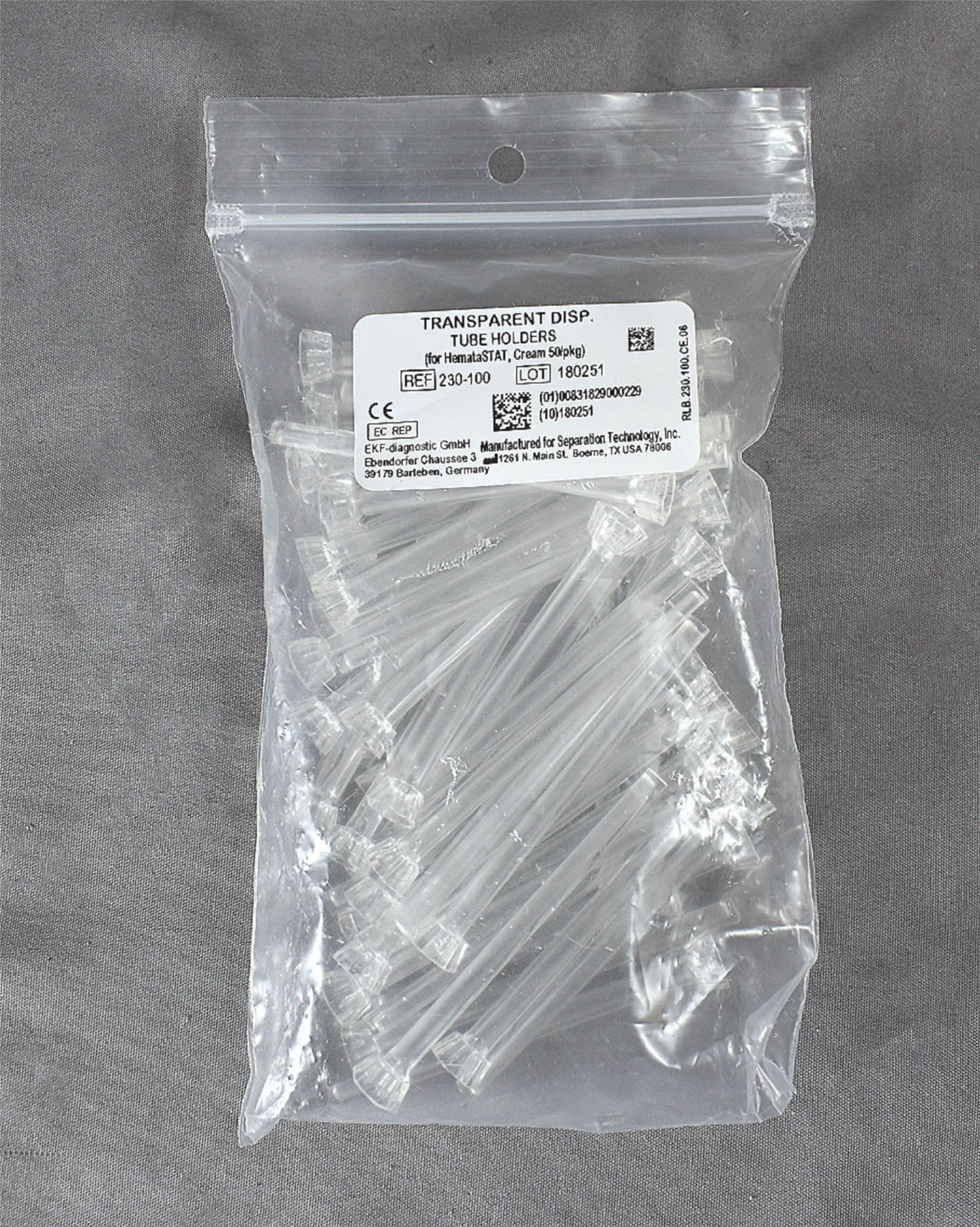 100%WARRANTY STI HEMATASTAT-II MICROHEMATOCRIT CENTRIFUGE TUBE HOLDER WATCHVIDEO