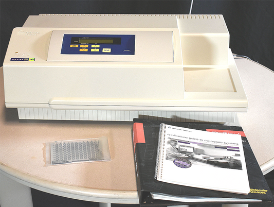 MOLECULAR DEVICES SPECTRAMAX 190 MICROPLATE READER 90-DAY-WARRANTY WATCH VIDEO