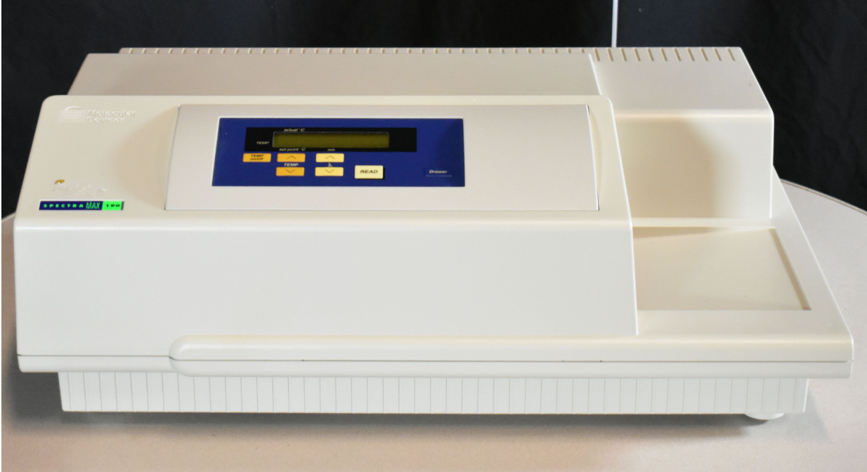 MOLECULAR DEVICES SPECTRAMAX 190 MICROPLATE READER 90-DAY-WARRANTY WATCH VIDEO