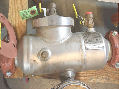 BRAND NEW 100%WARRANTY APOLLO RP4A 3" BACKFLOW PREVENTER w/ GATE VALVES FREESHIP