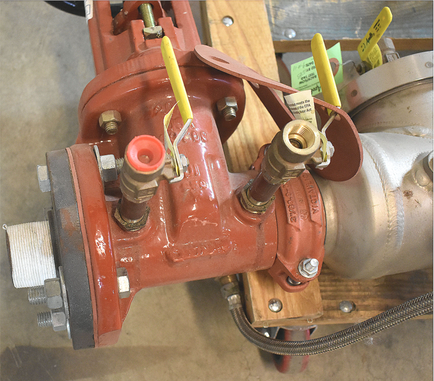 BRAND NEW 100%WARRANTY APOLLO RP4A 3" BACKFLOW PREVENTER w/ GATE VALVES FREESHIP