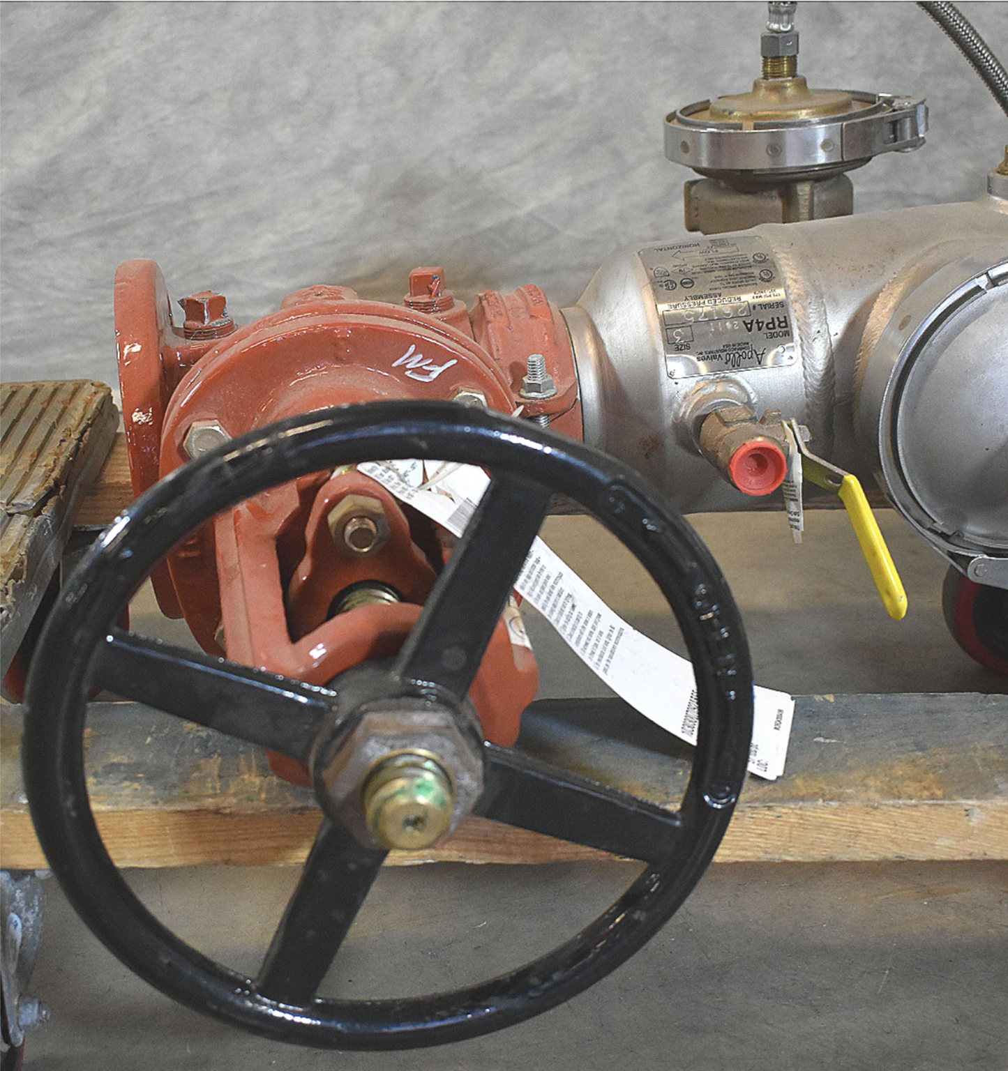 BRAND NEW 100%WARRANTY APOLLO RP4A 3" BACKFLOW PREVENTER w/ GATE VALVES FREESHIP