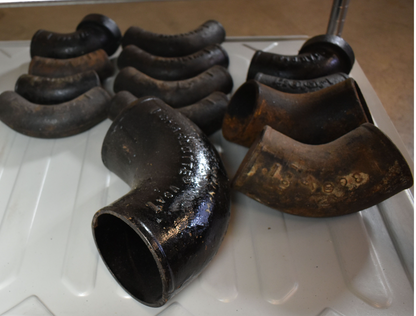BRAND NEW 100%WARRANTY 33 CAST IRON FITTINGS ELBOWS TUBE FREESHIP