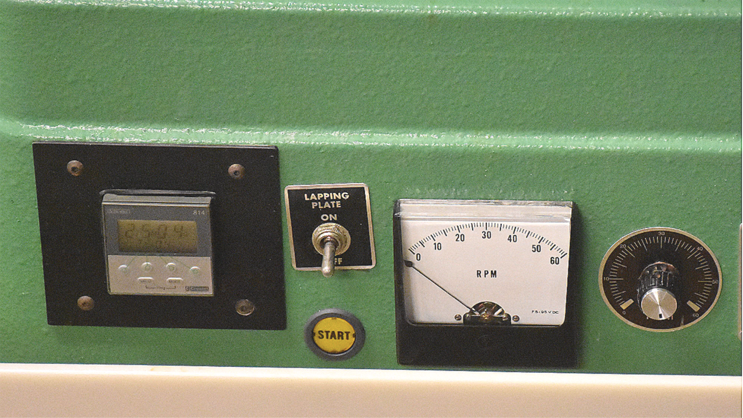 LAPMASTER 12 BENCH TOP OPEN FACE LAPPING POLISHING MACHINE WATCH VIDEO FREE SHIP