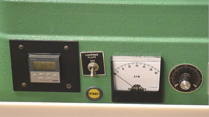 LAPMASTER 12 BENCH TOP OPEN FACE LAPPING POLISHING MACHINE WATCH VIDEO FREE SHIP