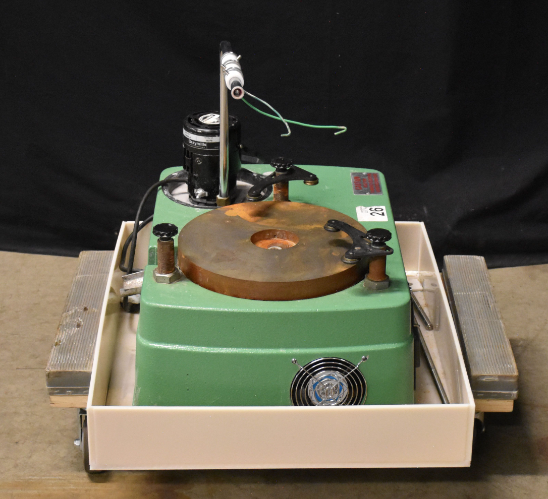 LAPMASTER 12 BENCH TOP OPEN FACE LAPPING POLISHING MACHINE WATCH VIDEO FREE SHIP