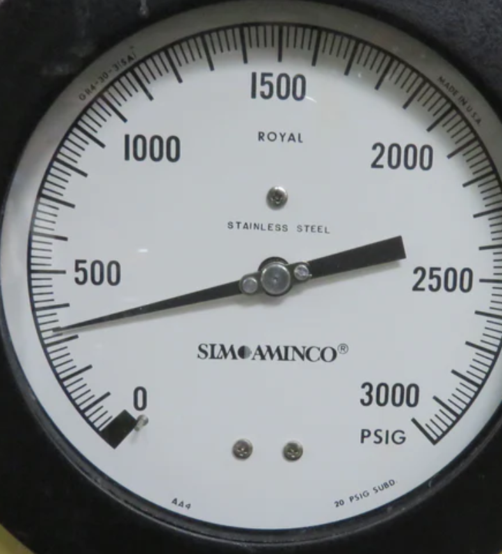 IEC AMINCO FRENCH PRESSURE CELL LAB PRESS 3000psi Pressure WATCH VIDEO FREE SHIP