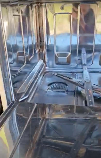 MEIKO FV 40.2G UNDERCOUNTER COMMERCIAL DISHWASHER PLUSTAND & 10TRAYS WATCH VIDEO