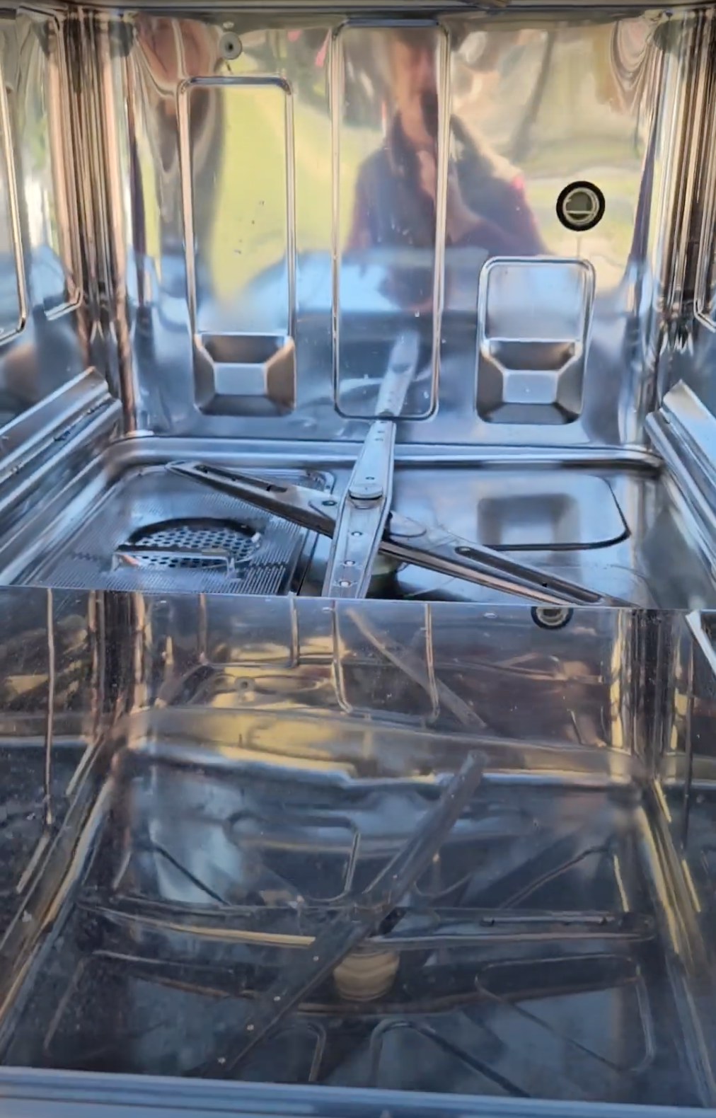 MEIKO FV 40.2G UNDERCOUNTER COMMERCIAL DISHWASHER PLUSTAND & 10TRAYS WATCH VIDEO