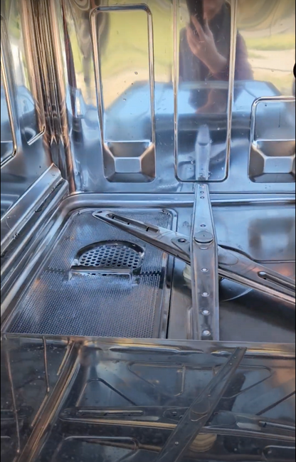 MEIKO FV 40.2G UNDERCOUNTER COMMERCIAL DISHWASHER PLUSTAND & 10TRAYS WATCH VIDEO
