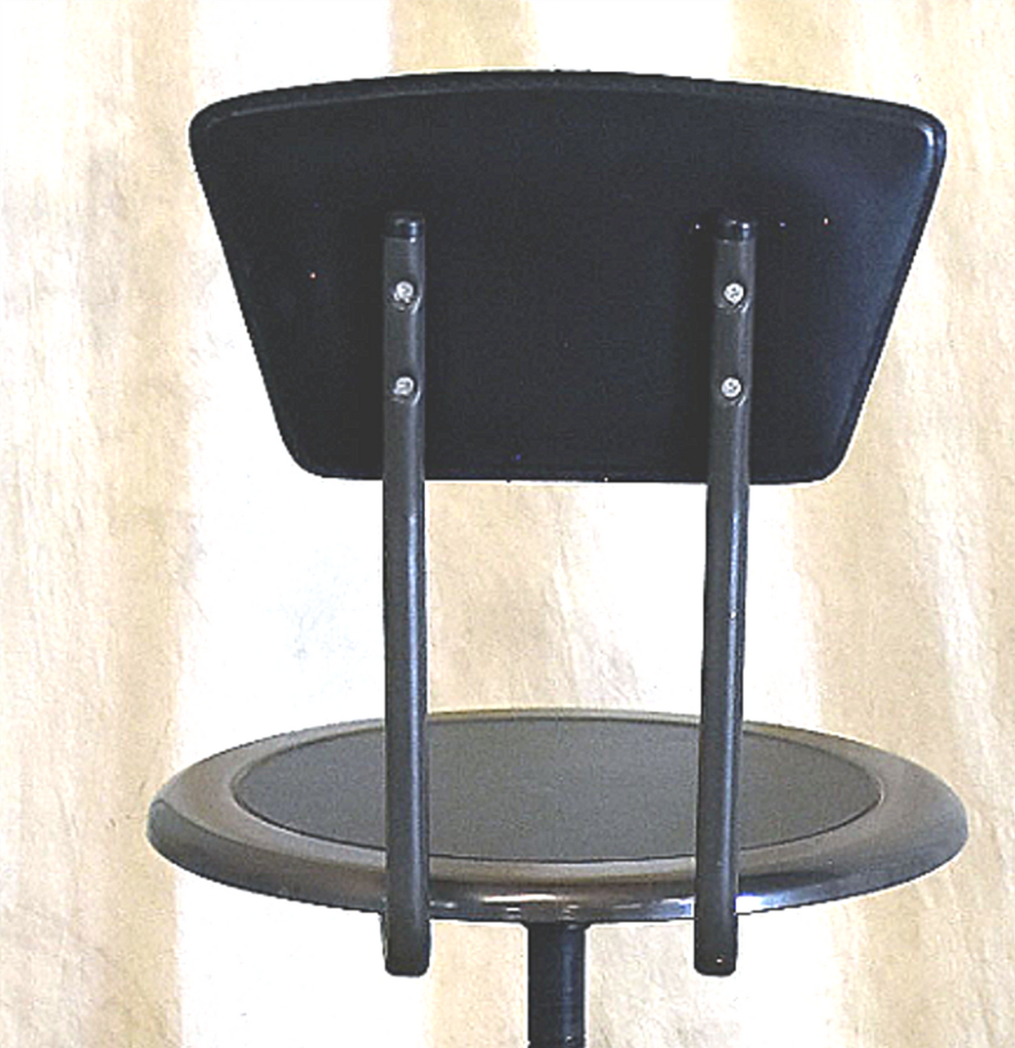 SIX SAFCO 6664 DIESEL SWIVEL HIGH BASE ADJUSTABLE INDUSTRIAL STOOL RECYC/LEATHER