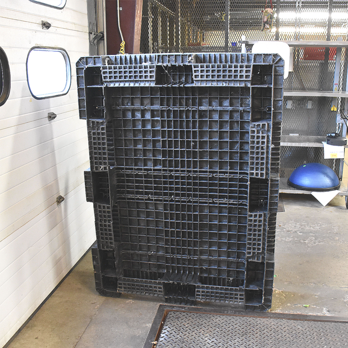 RARE 1500LBS ROPAK COLLAPSIBLE BULK CRATE STACKABLE PLASTIC 65"x50"x34" FREESHIP