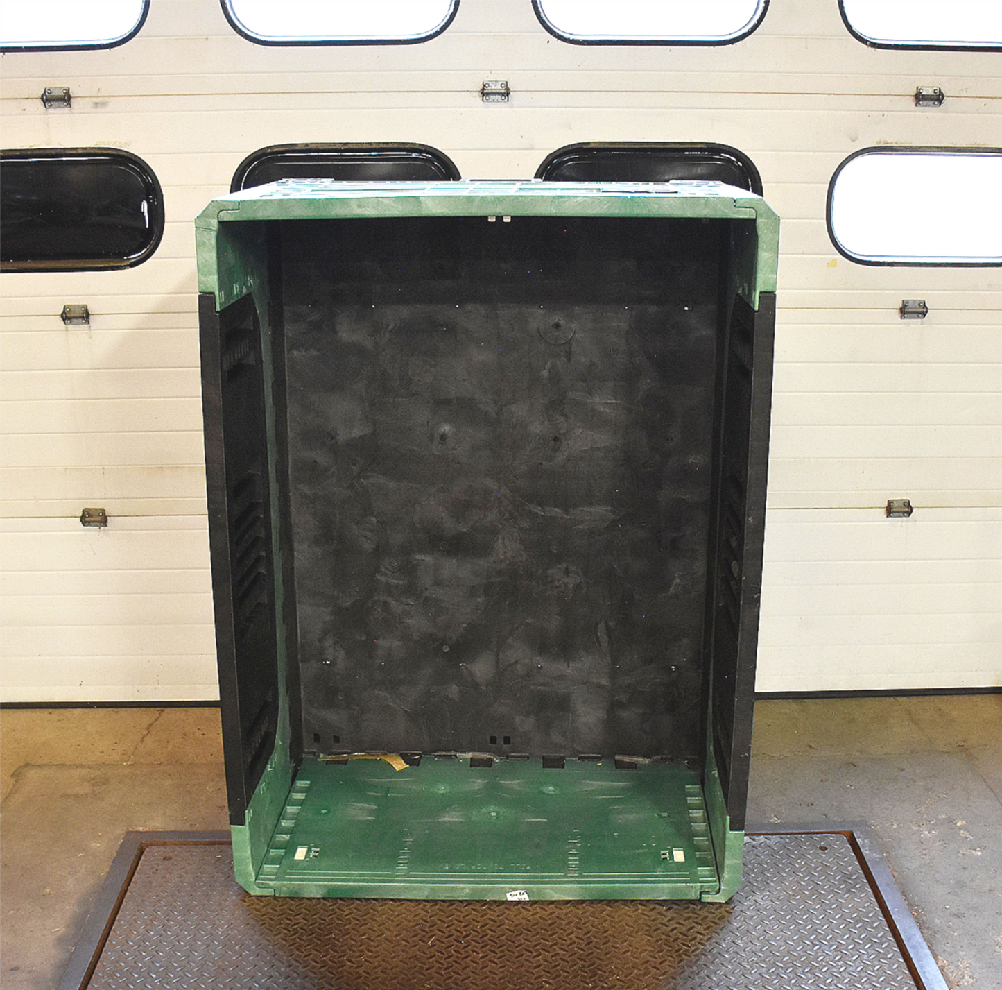 RARE 1500LBS ROPAK COLLAPSIBLE BULK CRATE STACKABLE PLASTIC 65"x50"x34" FREESHIP