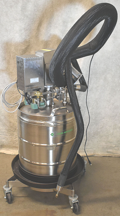 -180°C TA INSTRUMENTS LNCS CONTROLLER CRYOFAB CFL50 50L NITROGEN PRESSURE VESSEL