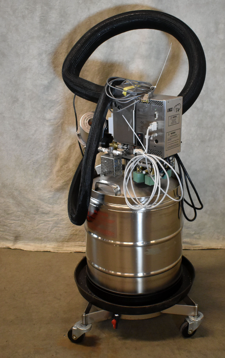 -180°C TA INSTRUMENTS LNCS CONTROLLER CRYOFAB CFL50 50L NITROGEN PRESSURE VESSEL