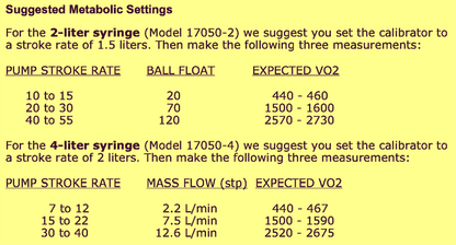 WARRANTY VACUMED 17056 METABOLIC SIMULAT CALIBRAT SPEEDCONTROL MANUAL WATCHVIDEO