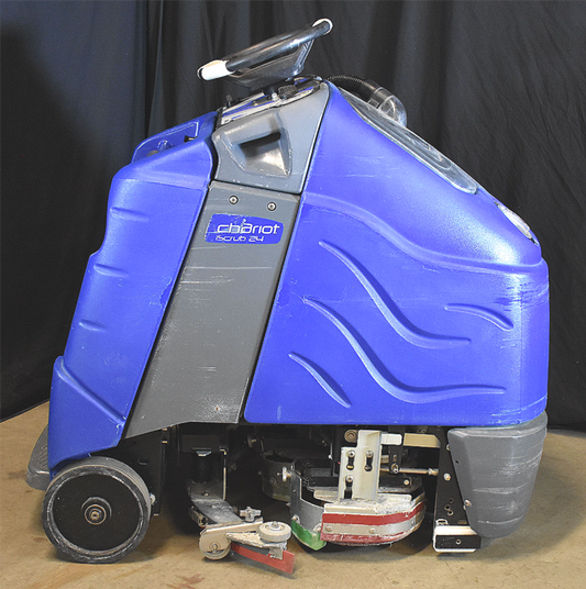 Warranty WINDSOR iSCRUB CSX24 CHARIOT RIDE-ON FLOOR SCRUBBER CHARGER WATCH-VIDEO