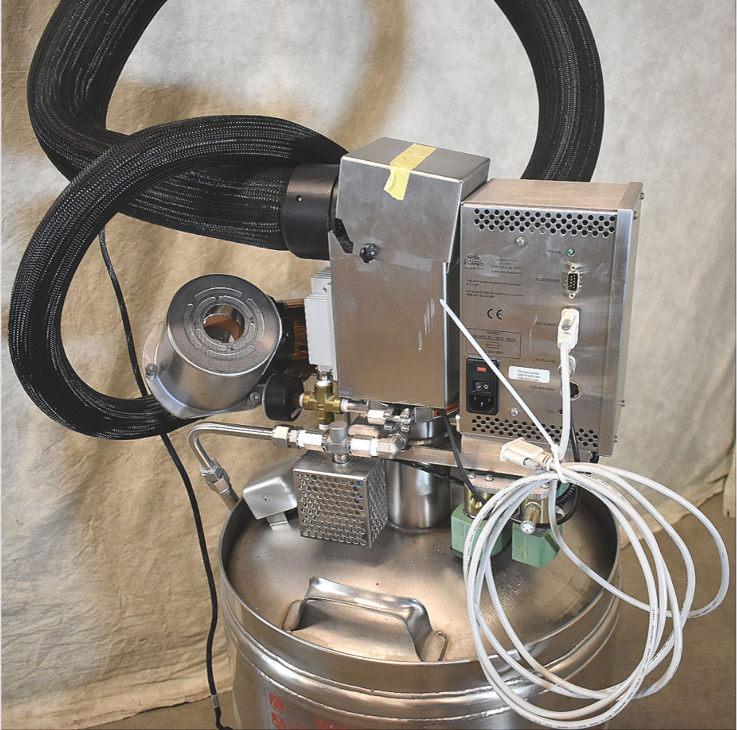 -180°C TA INSTRUMENTS LNCS CONTROLLER CRYOFAB CFL50 50L NITROGEN PRESSURE VESSEL
