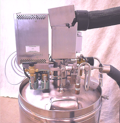 -180°C TA INSTRUMENTS LNCS CONTROLLER CRYOFAB CFL50 50L NITROGEN PRESSURE VESSEL