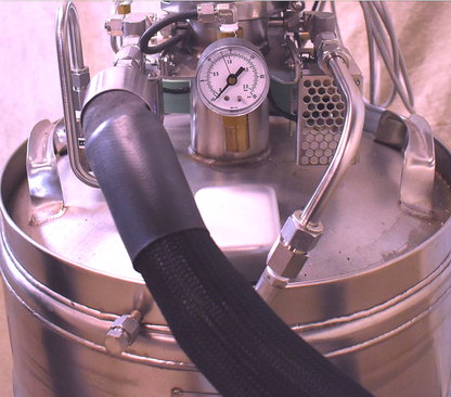 -180°C TA INSTRUMENTS LNCS CONTROLLER CRYOFAB CFL50 50L NITROGEN PRESSURE VESSEL