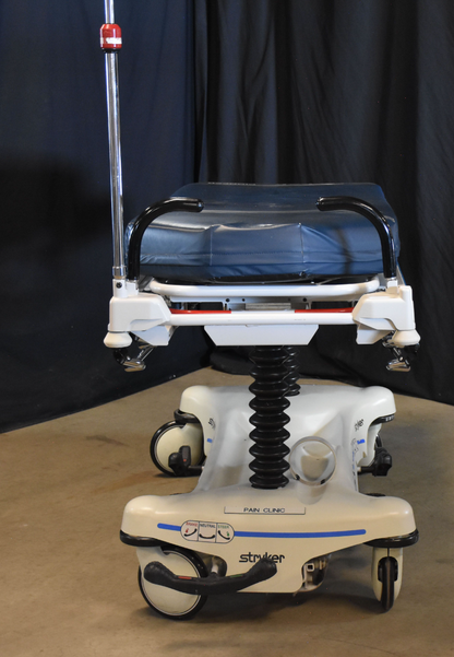 WARRANTY STRYKER® 1231 MEDICAL BED GURNEY ADJUSTABLE w/ MATTRESS FREEBUSINESSHIP