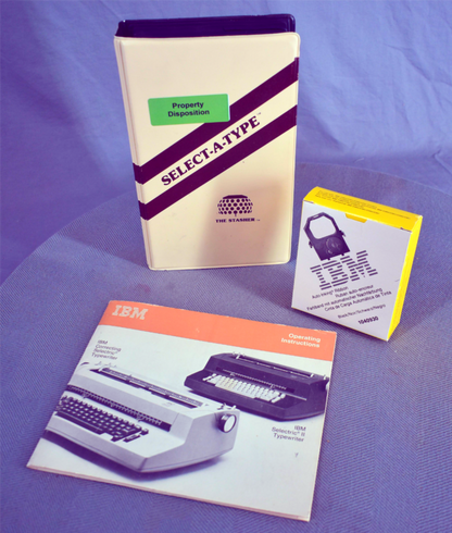 8 IBM SELECTRIC II MANUAL AUTO INKING RIBBON BALL FONTS 90DAYWARRANTY FREE SHIP