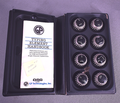 8 IBM SELECTRIC II MANUAL AUTO INKING RIBBON BALL FONTS 90DAYWARRANTY FREE SHIP