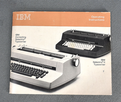 8 IBM SELECTRIC II MANUAL AUTO INKING RIBBON BALL FONTS 90DAYWARRANTY FREE SHIP