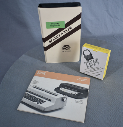8 IBM SELECTRIC II MANUAL AUTO INKING RIBBON BALL FONTS 90DAYWARRANTY FREE SHIP