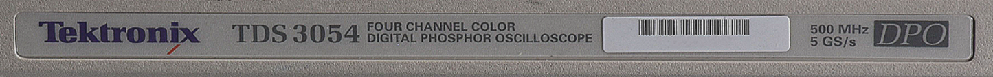 TEKTRONIX TDS-3054 DIGITAL PHOSPHOR OSCILLOSCOPE 500MHz 90DAYWARRANTY FREE SHIP
