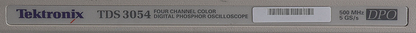 TEKTRONIX TDS-3054 DIGITAL PHOSPHOR OSCILLOSCOPE 500MHz 90DAYWARRANTY FREE SHIP