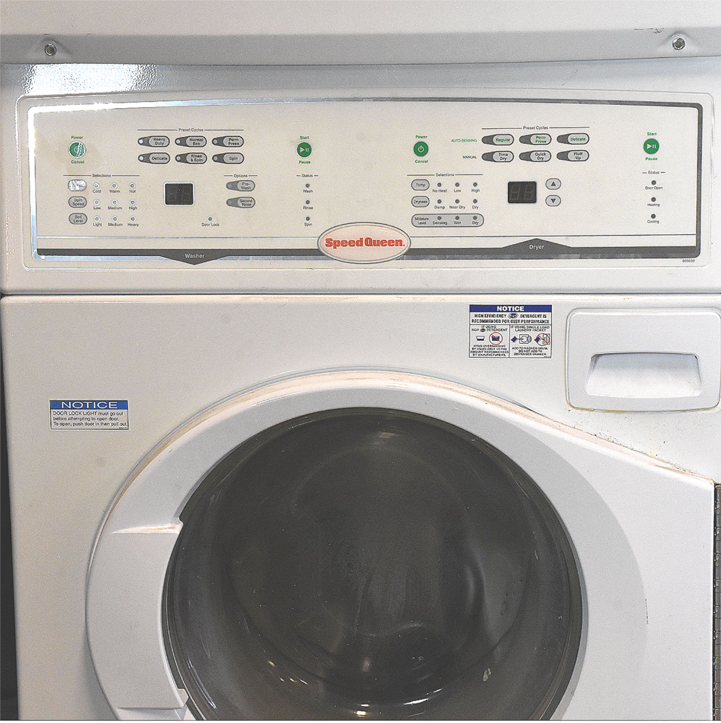 SPEED QUEEN ELECT WASHER DRYER COMBO FRONTLOAD 90DAYWARRANTY WATCHVIDEO FREESHIP